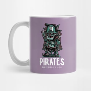 Eccentric Pirate, Urban Style Mug